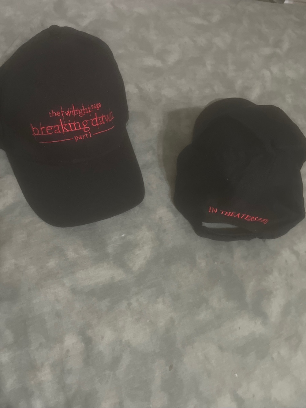 Twilight Saga Cap Breaking Dawn Hat Part 1 Movie Promo Origin Official NEW 2011